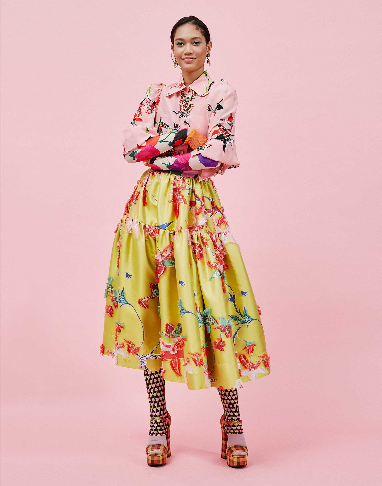 LaDoubleJ Fever Shirt Orchidea SHI0019GEO001ORC0001