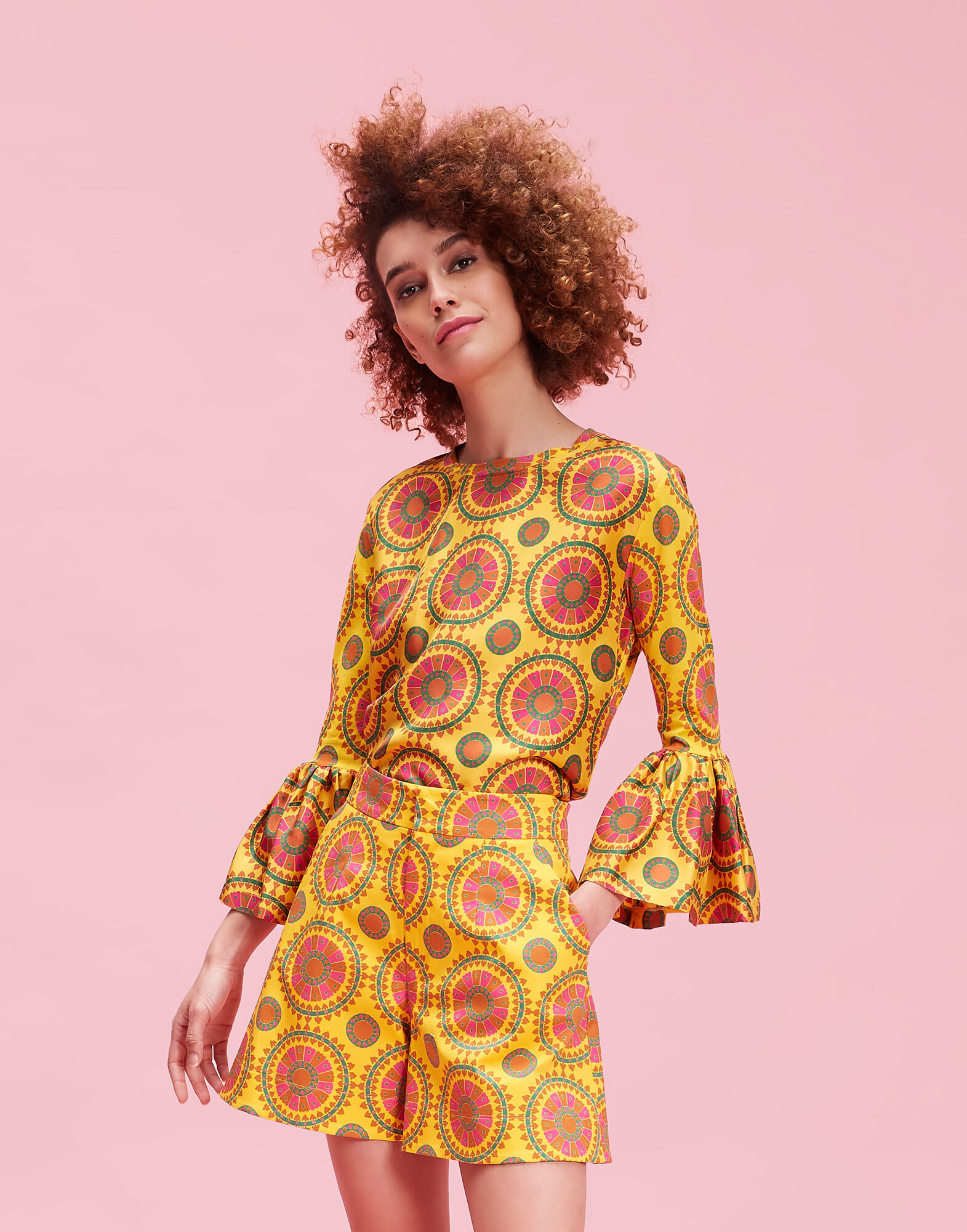 LaDoubleJ Gemini Shirt Ruote Gialle SHI0018JER002RUO0003