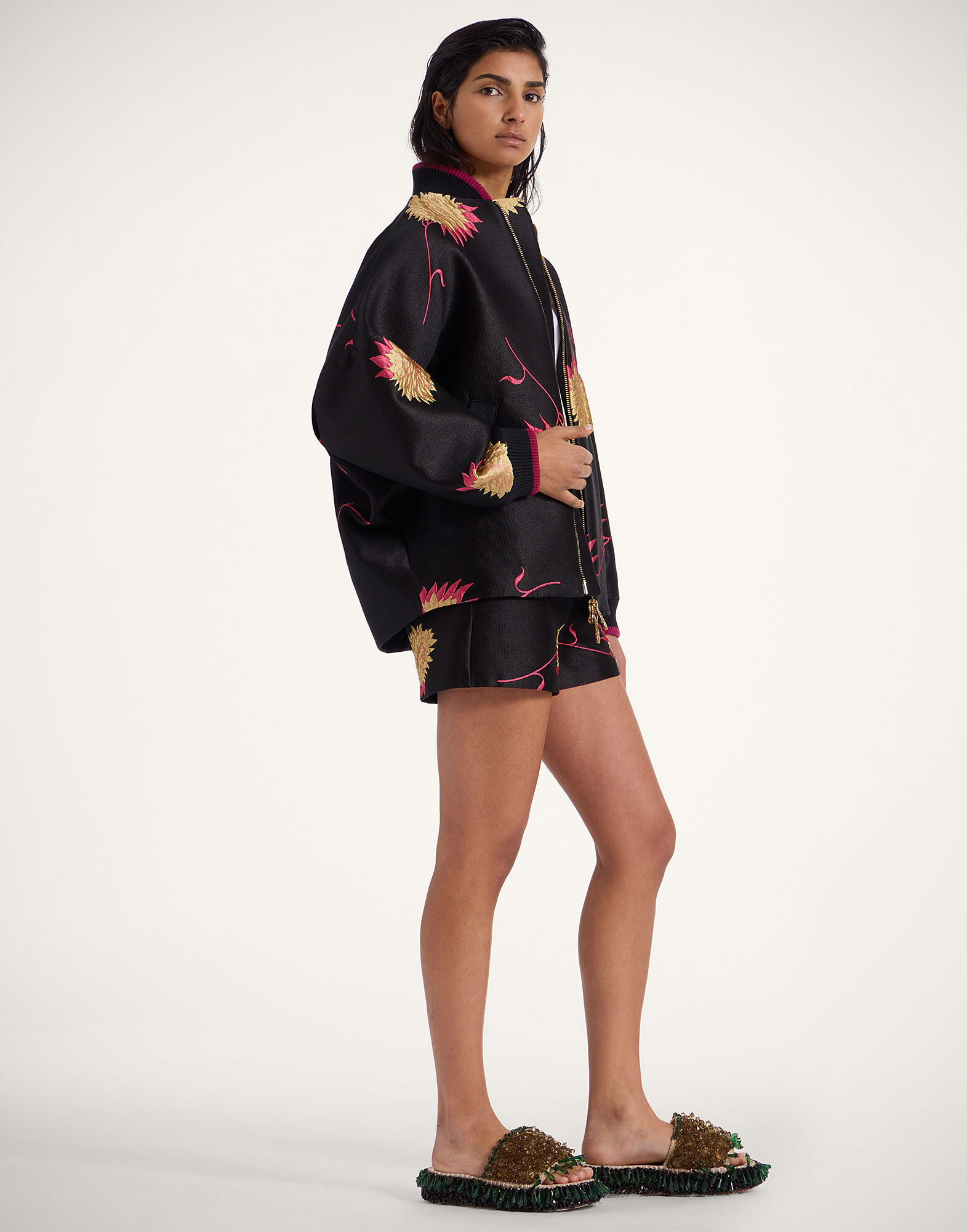 ジャケット・アウター lautshi double bomber jacket Lautashi（ラウタシー）の「Double bomber jacket（その他アウター