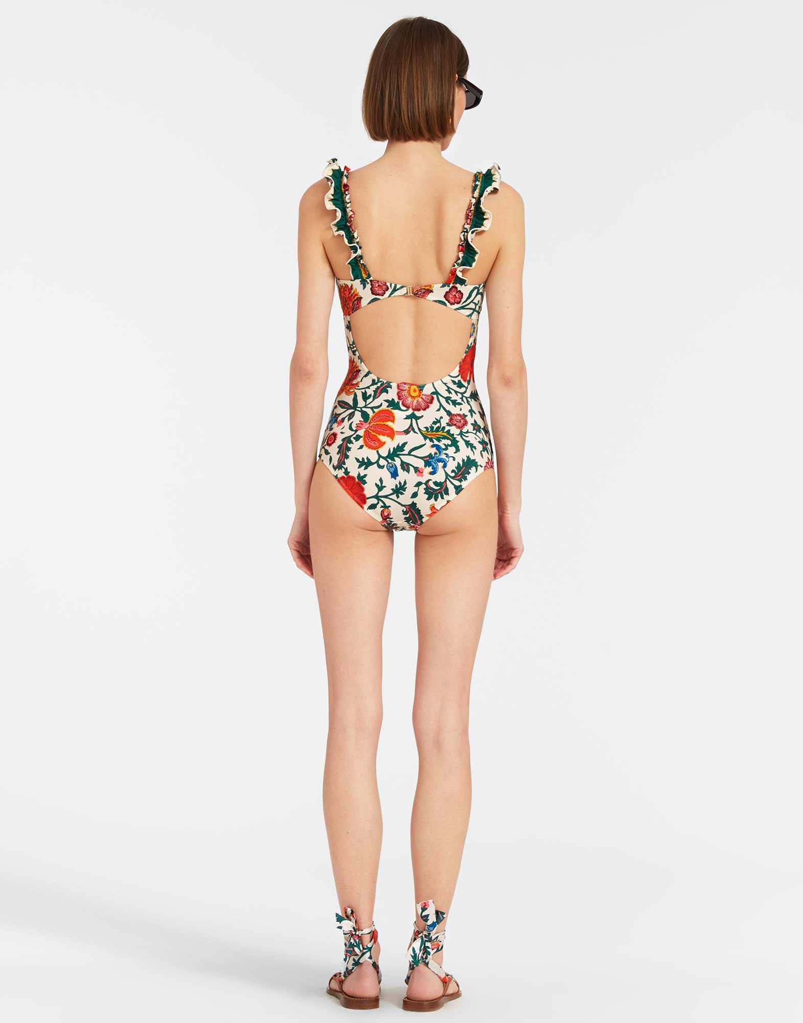 Boop Swimsuit in Dragonflower Mini Multicolor for Women | La