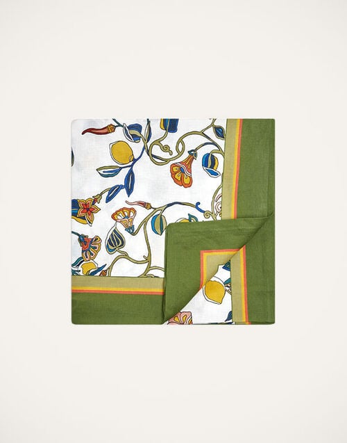 La DoubleJ Medium Tablecloth La DoubleJ Medium Tablecloth Borboni White TBC0002LIN001BRN0005