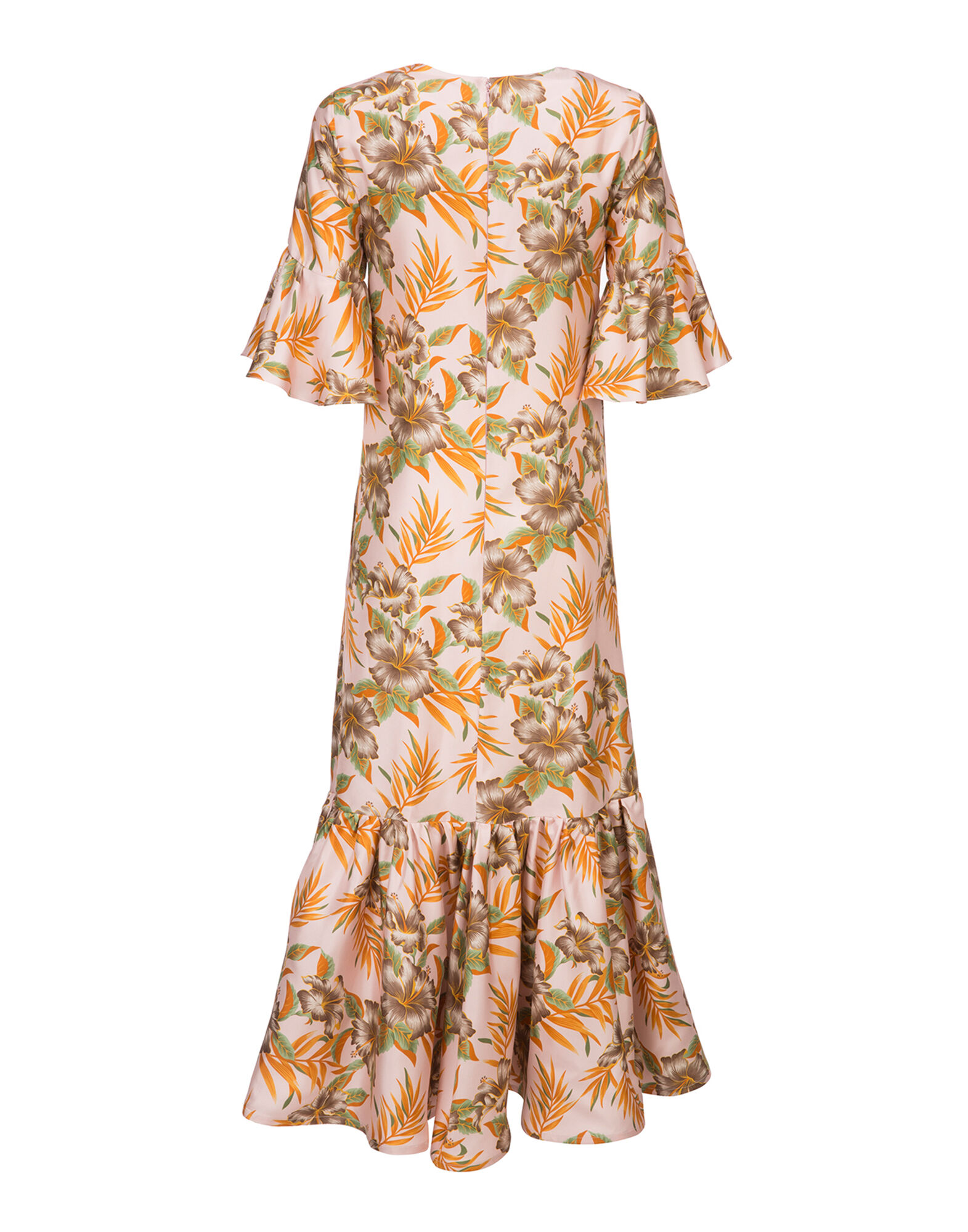 LaDoubleJ Curly Swing Dress Polinesia DRE0004SIL001PLN0001