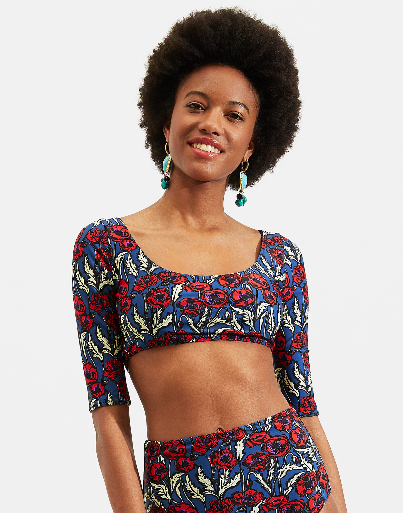 LaDoubleJ Portofino Top Blooms SWI0015LYC001PFI0002