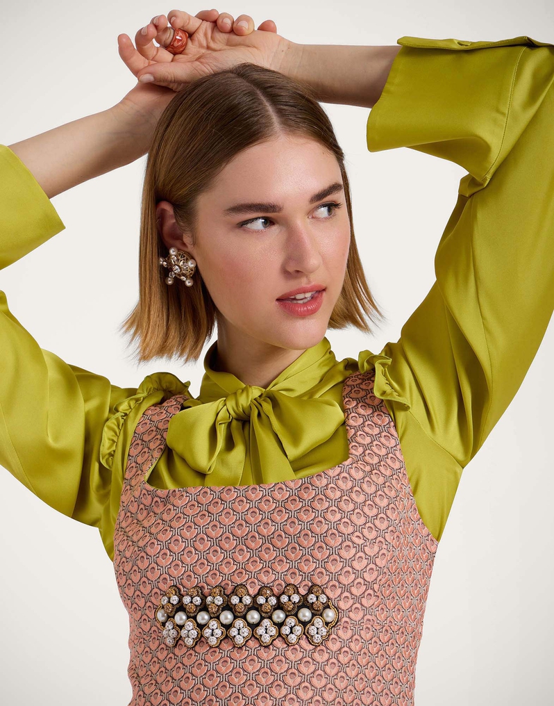 La DoubleJ Ella Mini Dress La DoubleJ Ella Mini Dress Tulip Pale Pink DRE0774JCQ088TUL05PI02