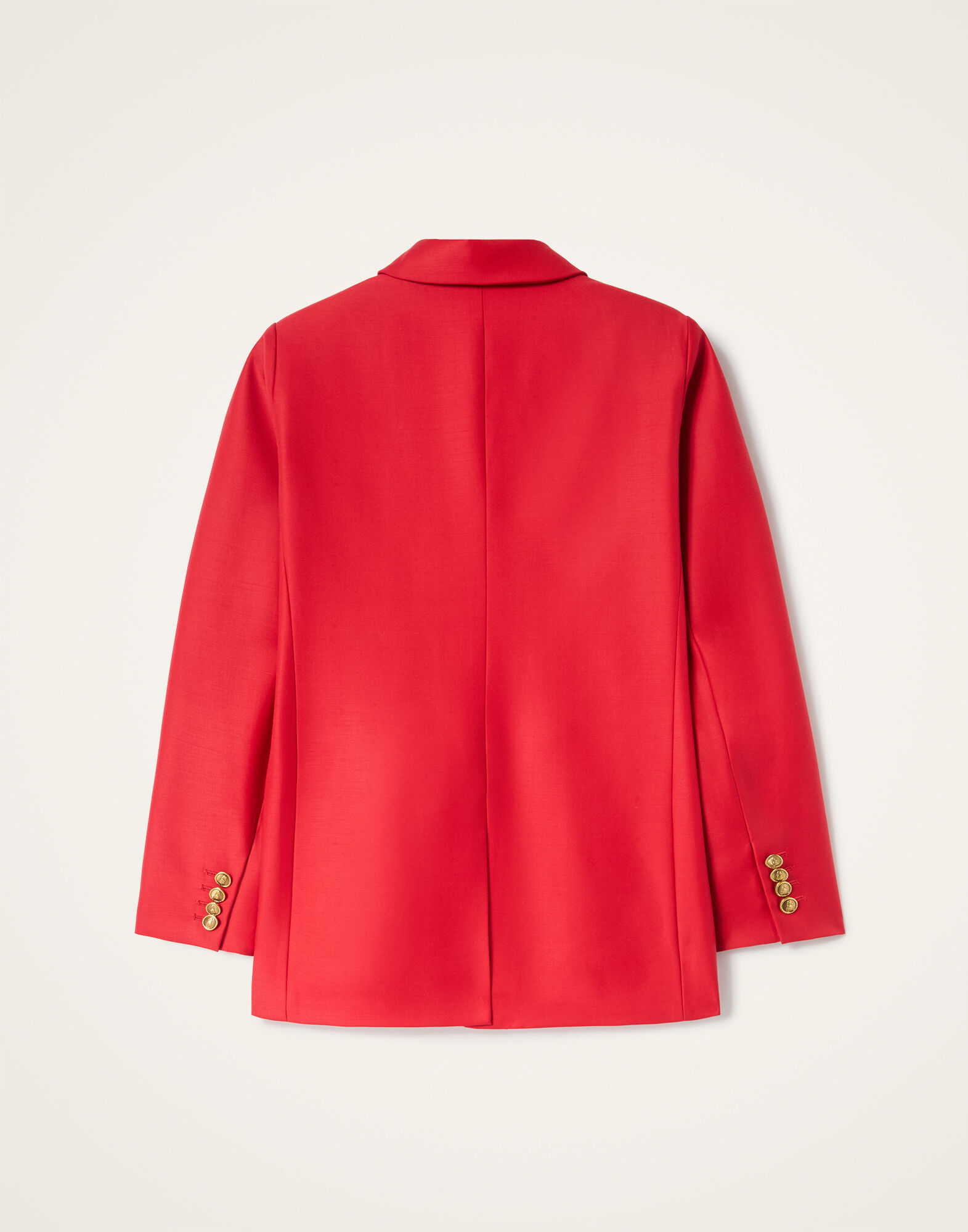 La DoubleJ Jagger Jacket Solid Red JAC0148WOL035SOLIDRE01