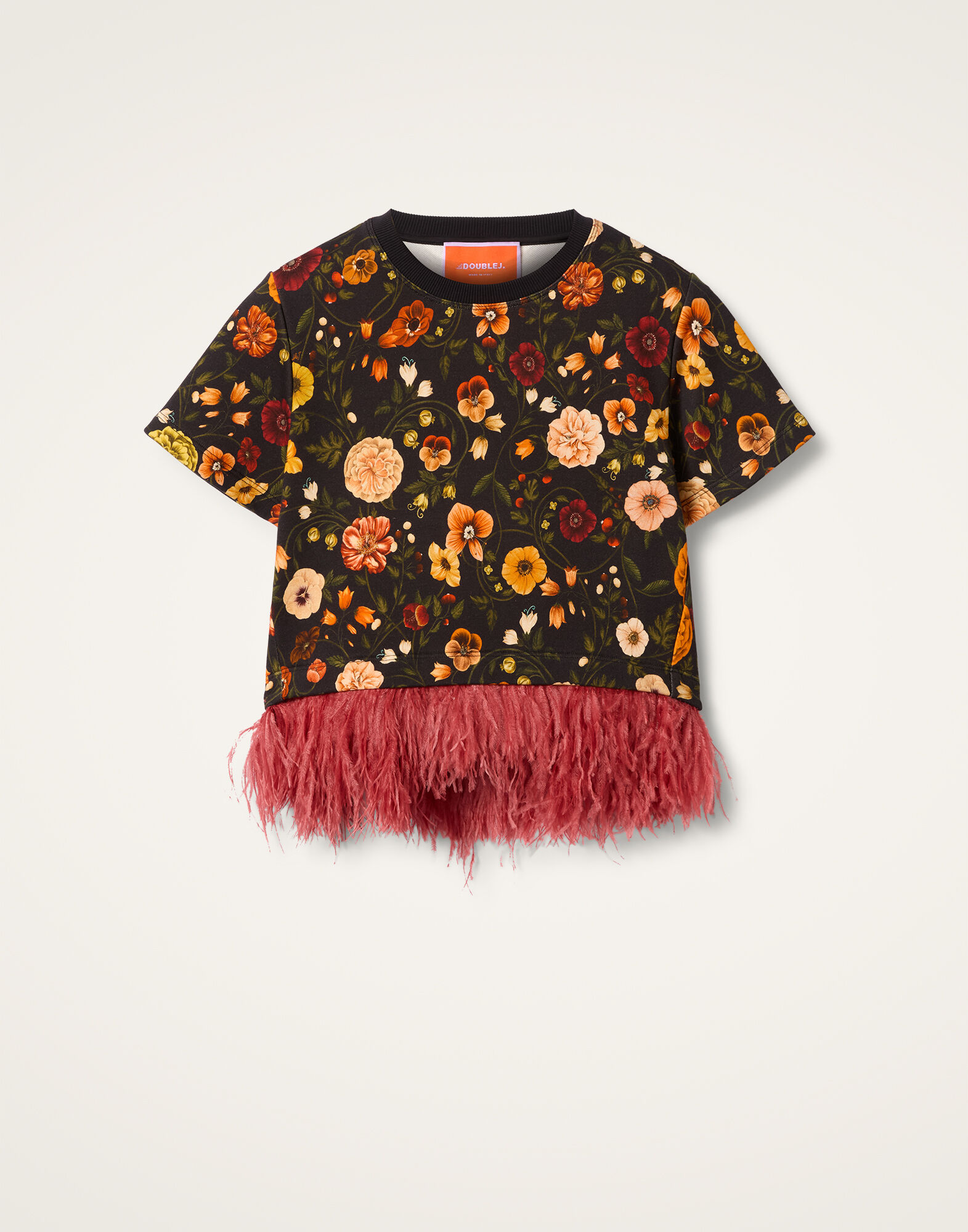 La DoubleJ La Scala Tee Botticelli Black TSH0026JER039CEL01BL01