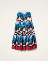 La DoubleJ Big Skirt La DoubleJ Big Skirt Pacific Blue Petrol SKI0001COT003PCF02BU05