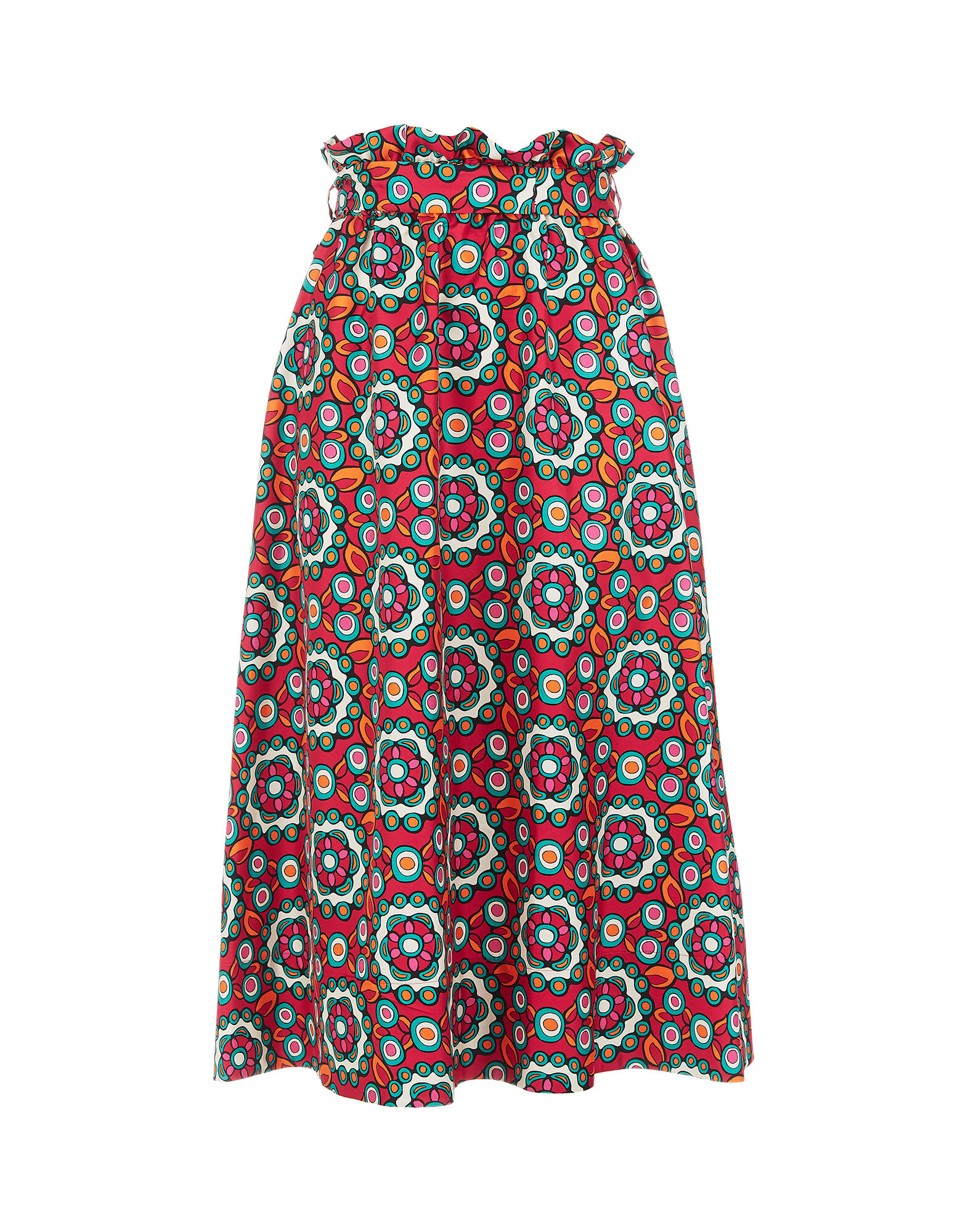 LaDoubleJ Sardegna Skirt Kaleidoscope Fuxia SKI0043SIL001KAL0004