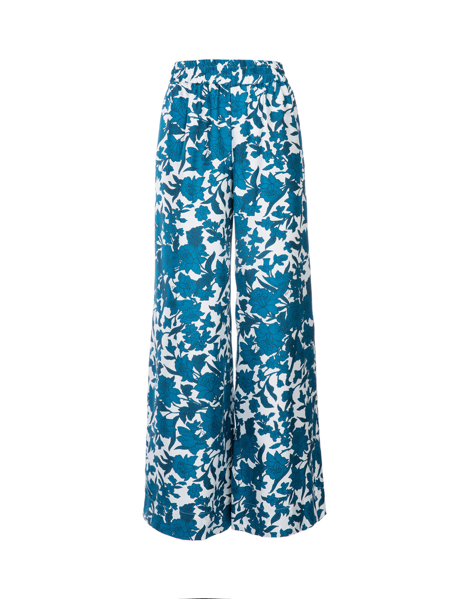 LaDoubleJ Palazzo Pants Lilium Blu TRO0003SIL001LIL0002
