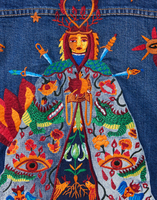 La DoubleJ The Drop It Drifter Jacket La DoubleJ The Drop It Drifter Jacket Always On Top Blue JAC0138DEN011ALW01BU03