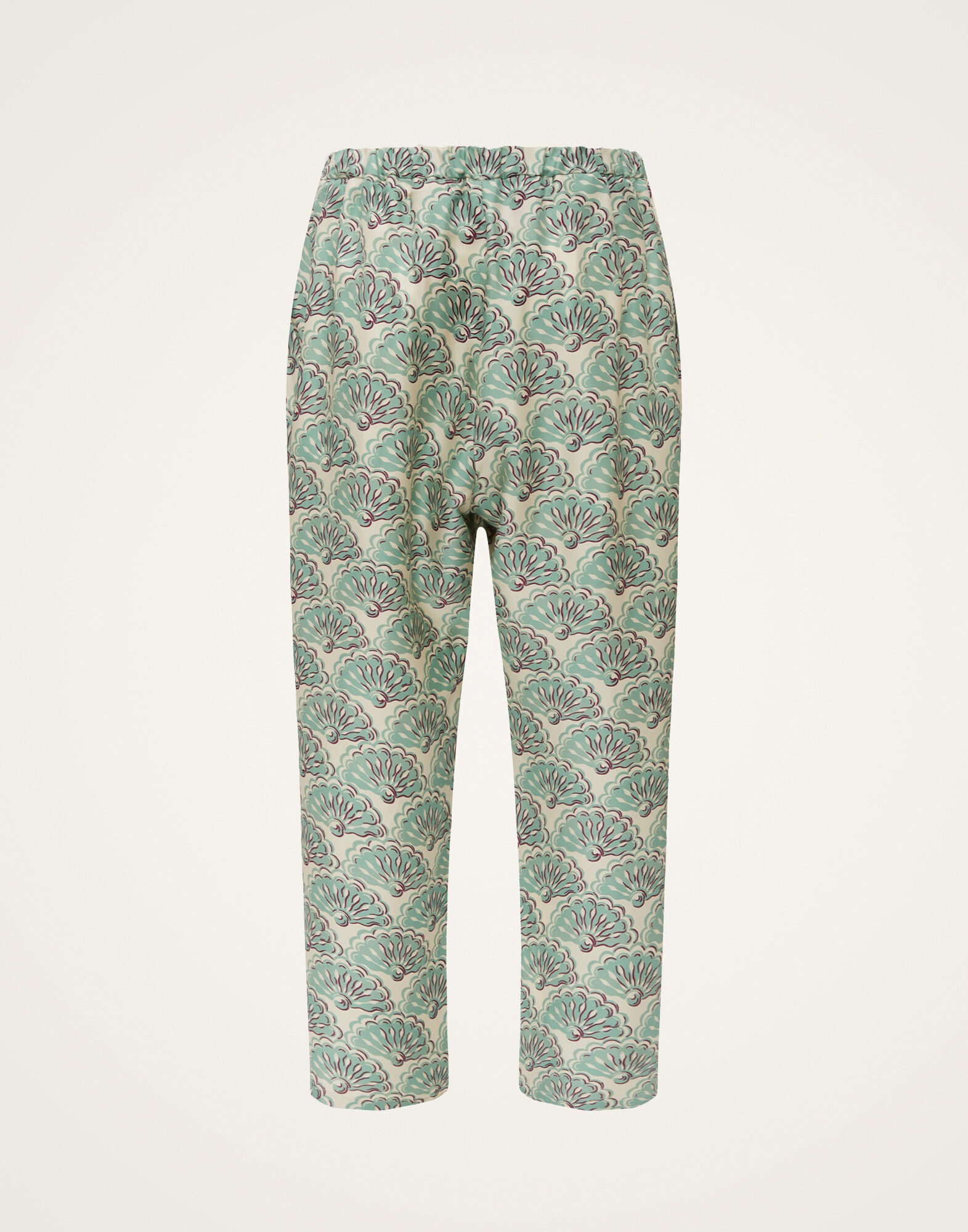 La DoubleJ Drawstring Pants Fans Mint TRO0053SIL001FAN01GR11