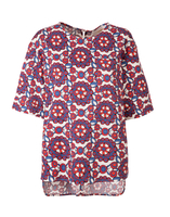 LaDoubleJ Boxy T-Shirt LaDoubleJ Boxy T-Shirt Kaleidoscope Blu SHI0003COT002KAL0003