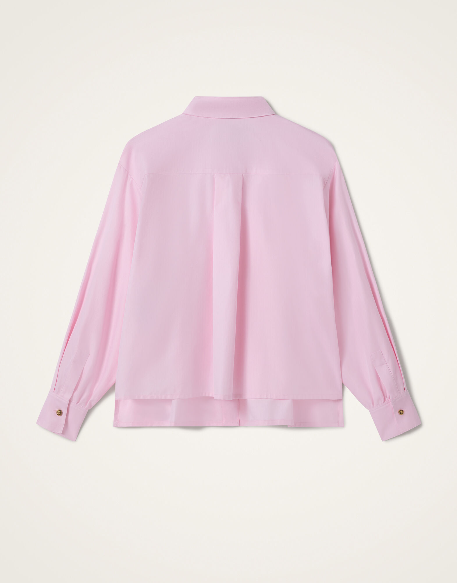 La DoubleJ La Scala Shirt Solid Pink SHI0183COT100SOLIDPI01