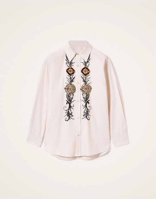 La DoubleJ Better Than Your Boyfriend's Shirt La DoubleJ Better Than Your Boyfriend's Shirt Solid Pale Pink SHI0148COT082NUC05PI02