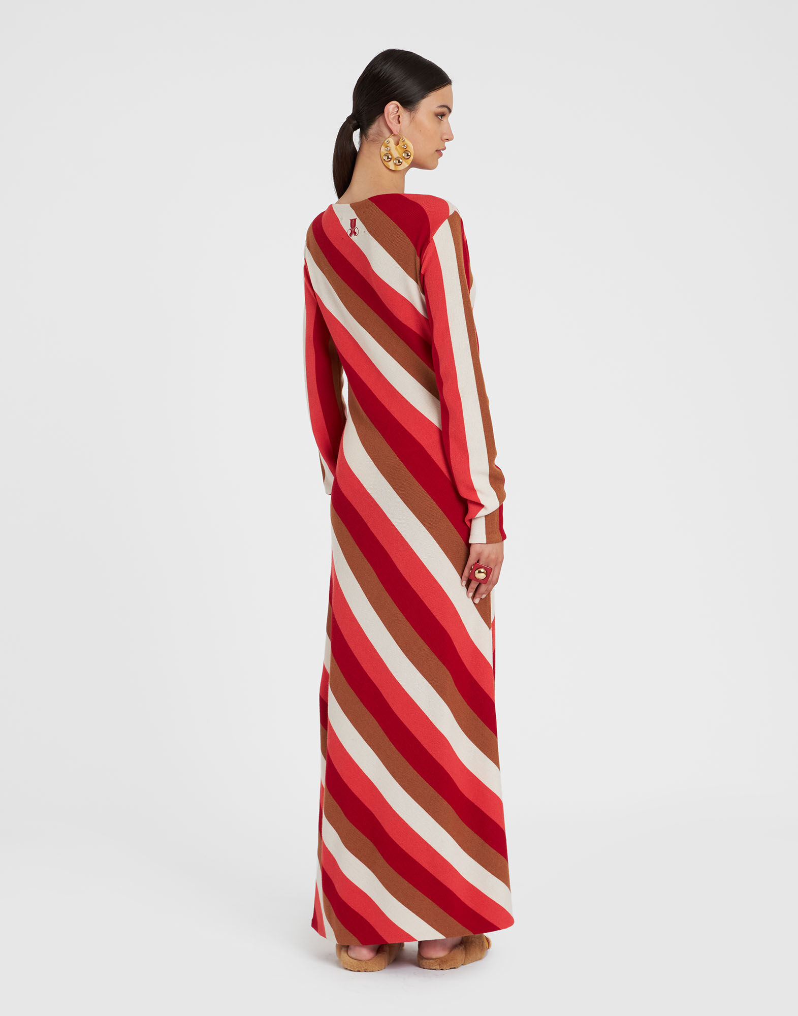 La DoubleJ Knit Swing Dress Multicolor DRE0393KNI050VA199MU01