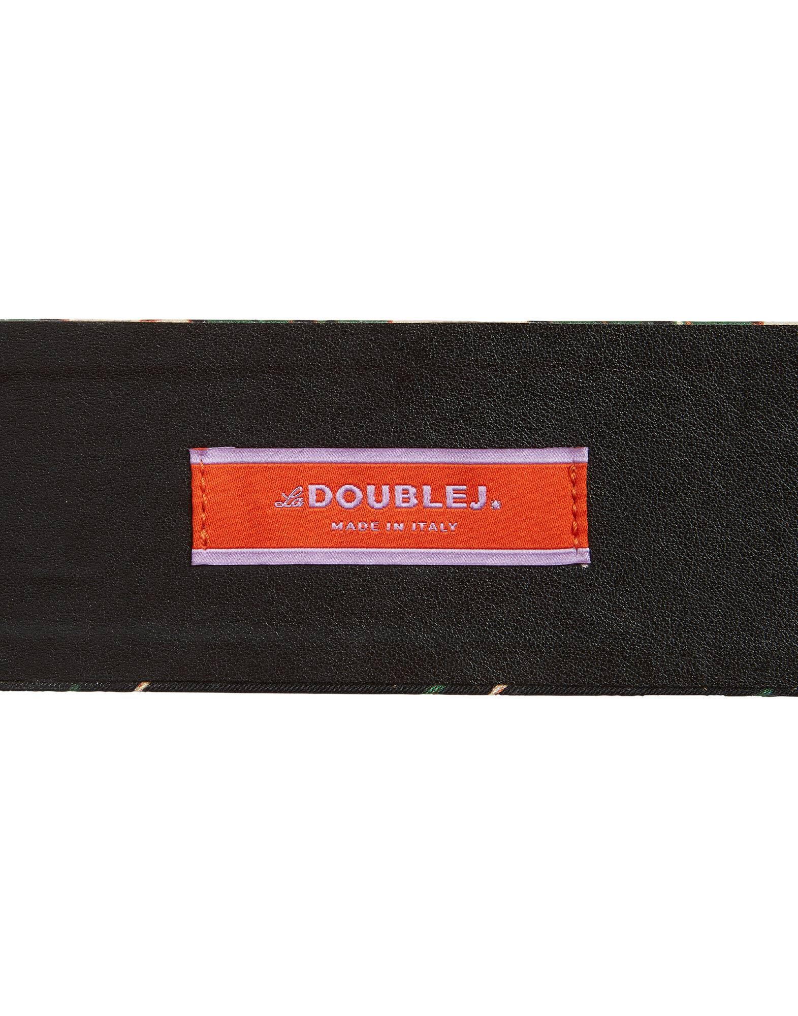 La DoubleJ Medium Belt Mayfair Black BEL0007FAI004MAY01BL01
