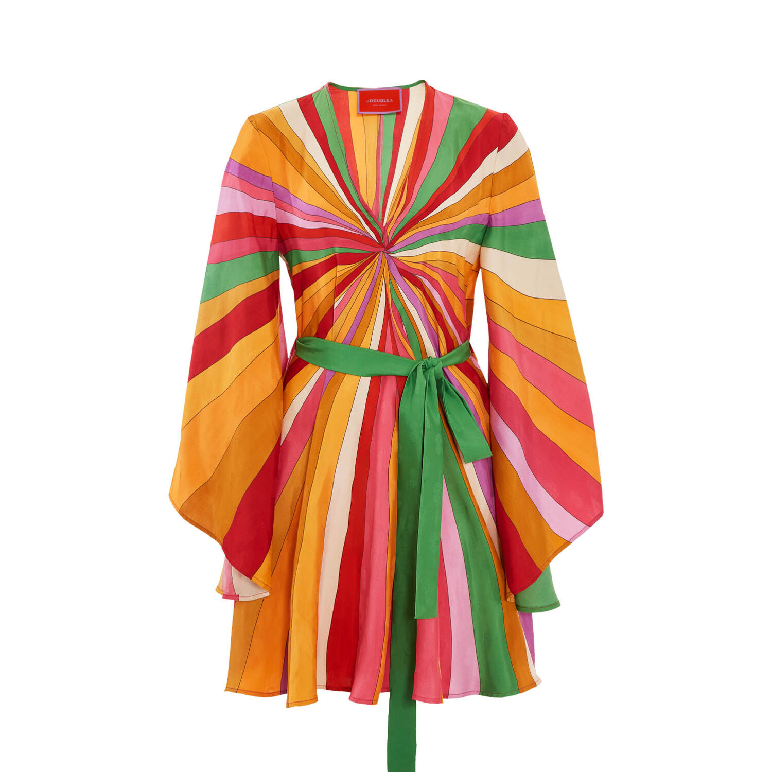 La Doublej Mini Magnifico Dress (placée) In Rainbow