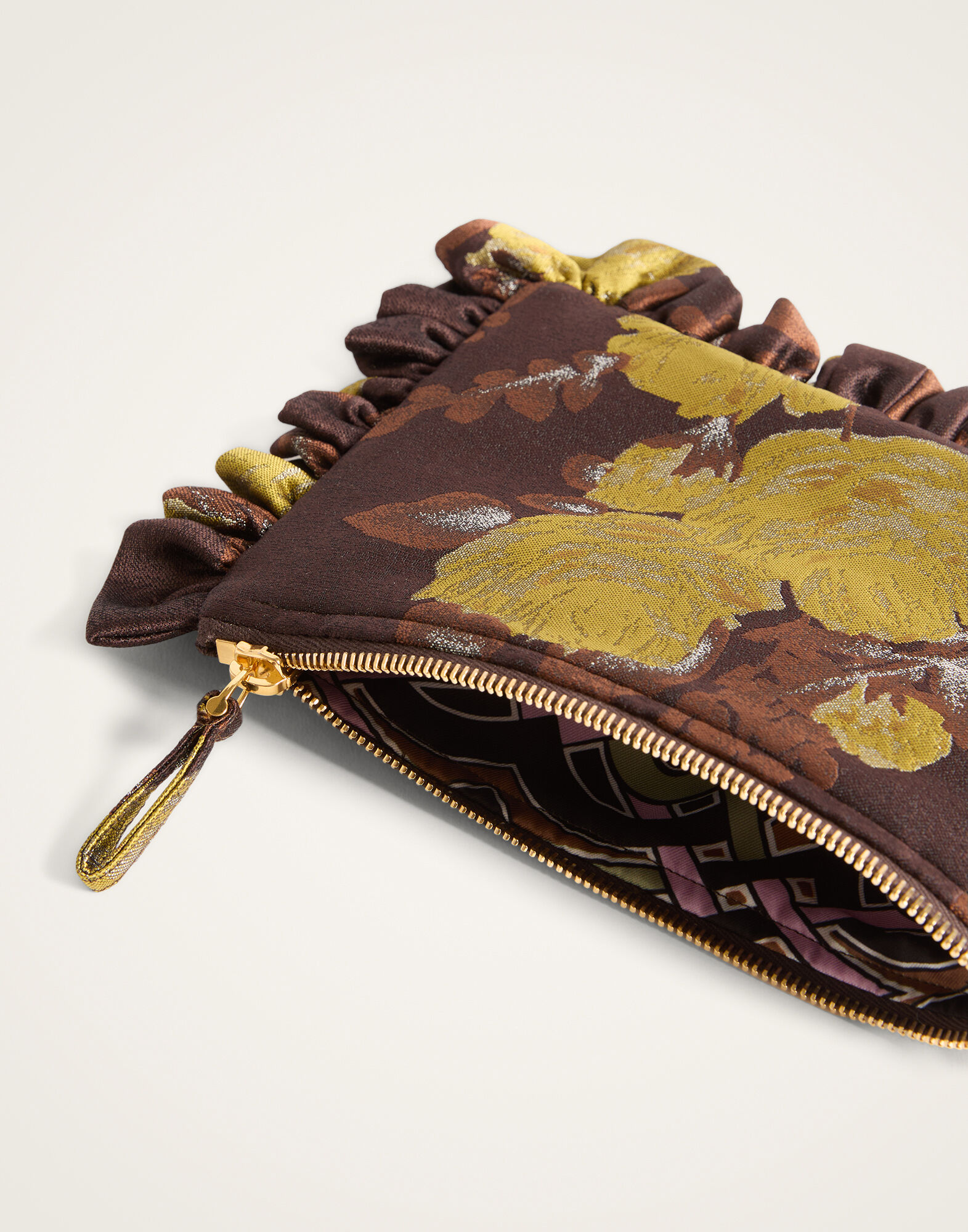 La DoubleJ Hand Pochette Devon Brown BAG0107JCQ141DEV05BR02