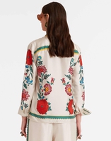 La DoubleJ Boy Shirt La DoubleJ Boy Shirt Dragonflower Placée Multicolor SHI0040SIL001DRE05MU01