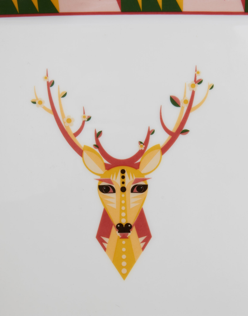 La DoubleJ Trinket Tray (20X20) La DoubleJ Trinket Tray (20X20) Deer DIS0057CER001SPA0005