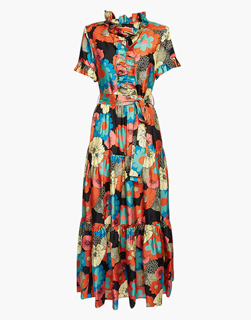 La DoubleJ Long And Sassy Dress Ice Poppy DRE0017SIL001ICP0001