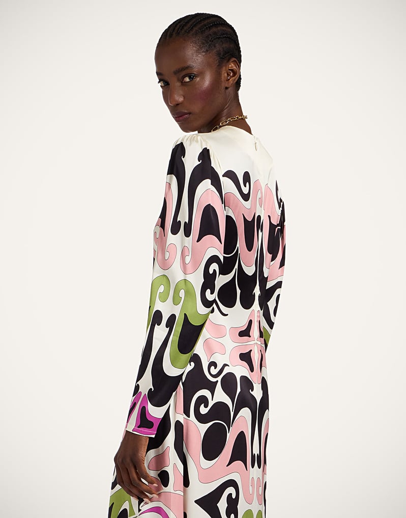 La DoubleJ Clingy Swing La DoubleJ Clingy Swing Phoenix Placée Pink DRE0762VIS023PHO01PI01