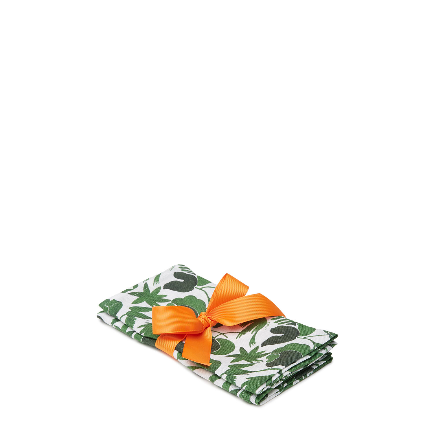 La Doublej Dinner Napkins Set Of 2 In Wildbird Verde Small