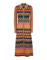 LaDoubleJ Maestra Dress LaDoubleJ Maestra Dress Rio Tabacco DRE0192KNI025RIO0004