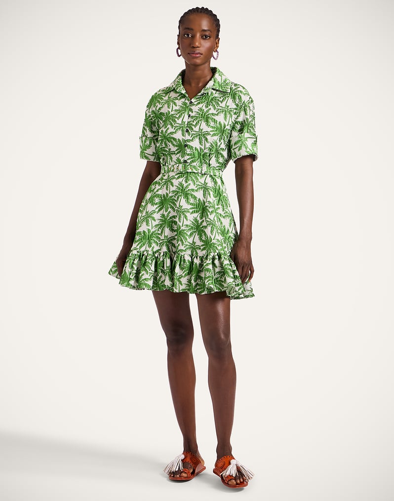 La DoubleJ San Pietro Mini Dress La DoubleJ San Pietro Mini Dress Tropicana White DRE0912JCQ112TRC03WH01