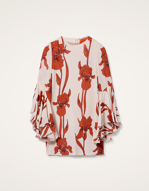 La DoubleJ Friday Dress Iris Dark Orange DRE0852VIS019IRS04OR03