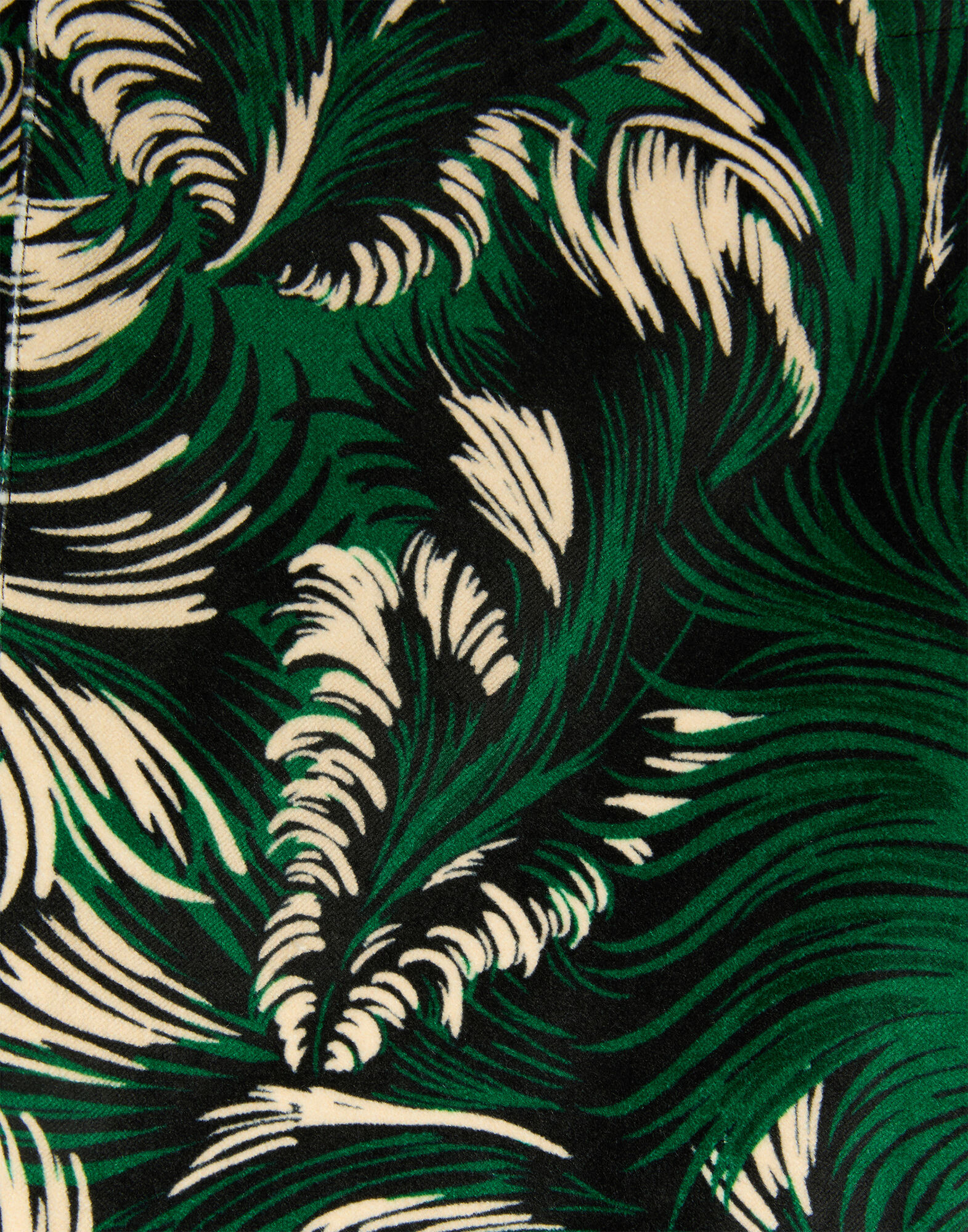 La DoubleJ Short Skirt Quill Green SKI0027VEL001QLL01GR02