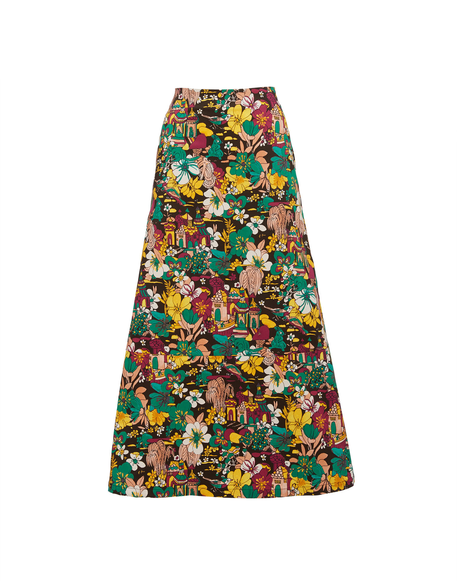 La DoubleJ A-Long Skirt Temples SKI0018COT006TEM0001