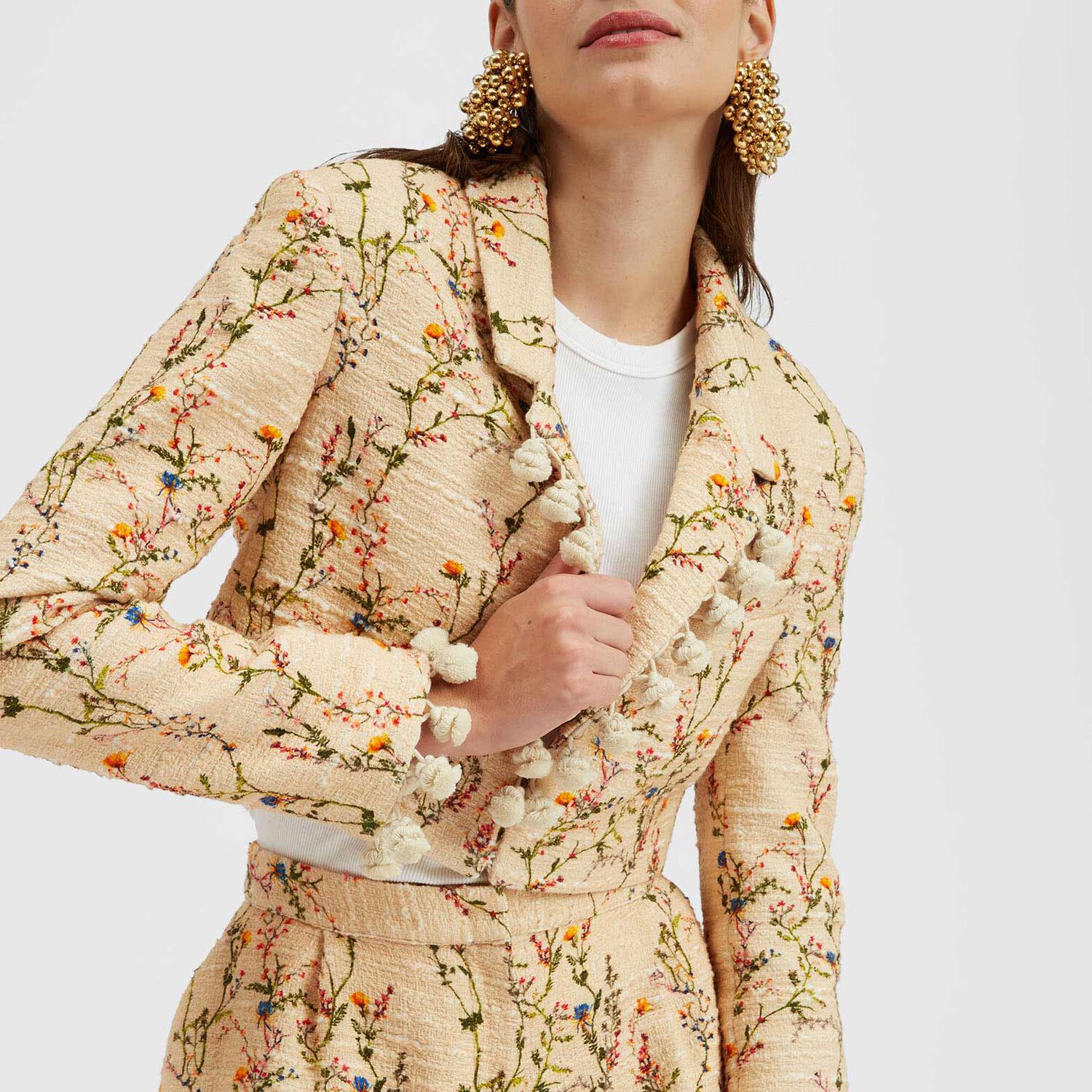 La Doublej Torero Jacket In Primavera Cream