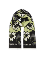 La DoubleJ Herald Scarf 50 La DoubleJ Herald Scarf 50 Mayfair Black SCA0058WOL025VA324BL01