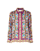 La DoubleJ Boy Shirt Matisse Plac&eacute;e SHI0040SIL006MAT0002