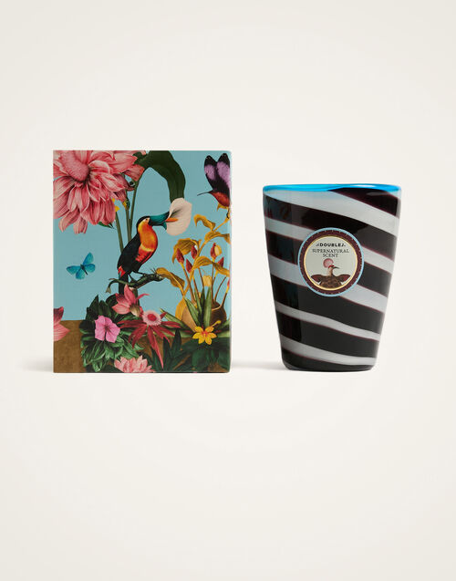 La DoubleJ Handmade Glass Candle Fantastic Creatures Black CAN0017GLS001FCR01BL01