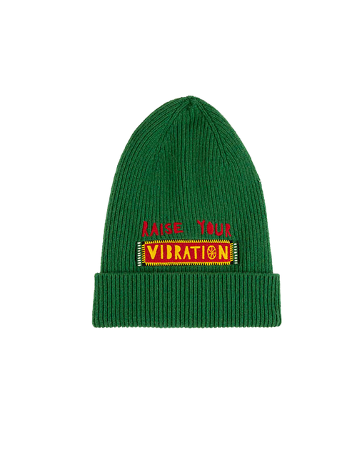 LaDoubleJ Beanie Solid Green HAT0002KNI029GRE0002