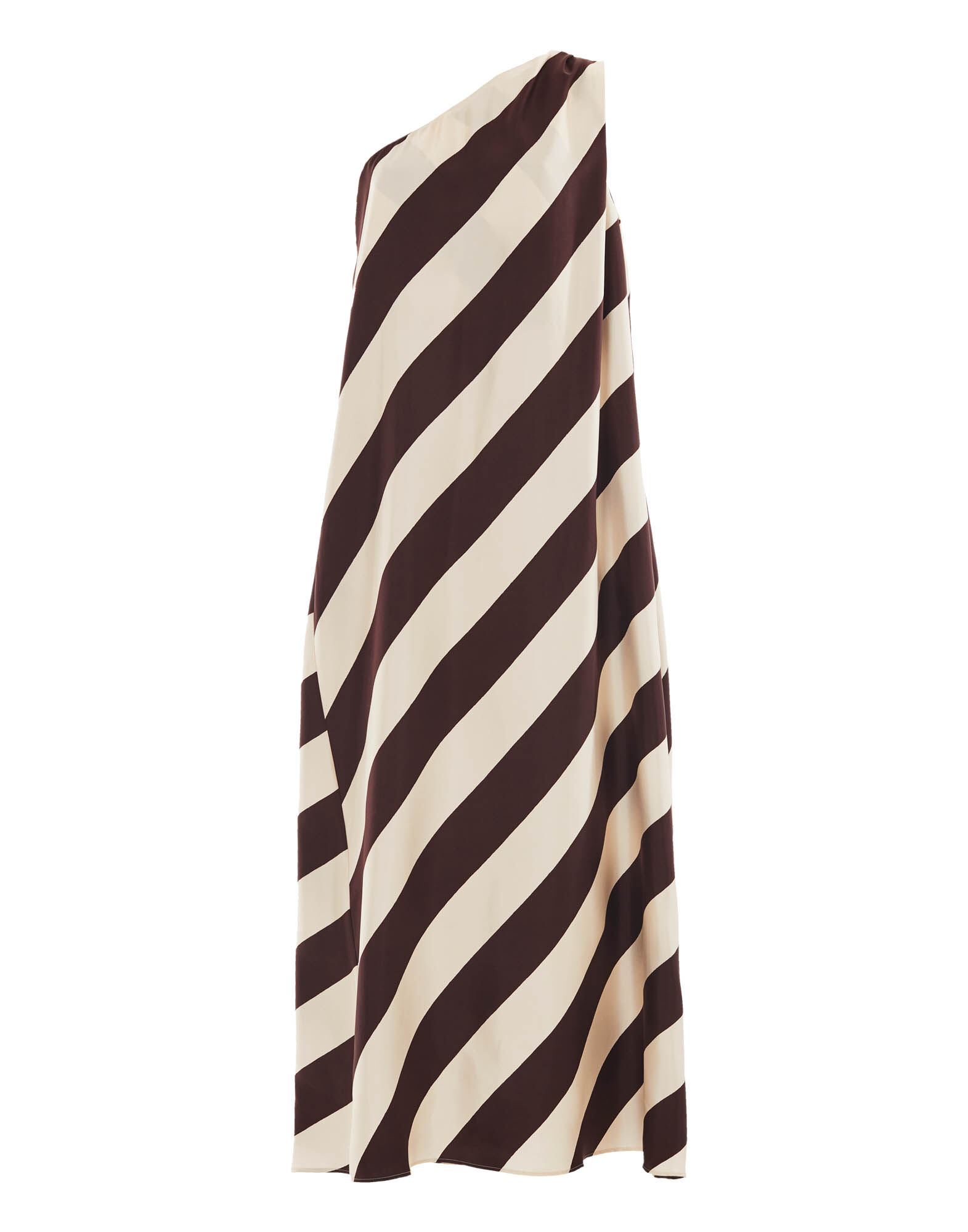 La DoubleJ Roy Dress Veneziana Chocolate DRE0460SIL001VNZ01BR07