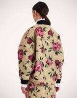 La DoubleJ Brooklyn Bomber La DoubleJ Brooklyn Bomber Roses Light Beige JAC0128COT069ROS06BR01