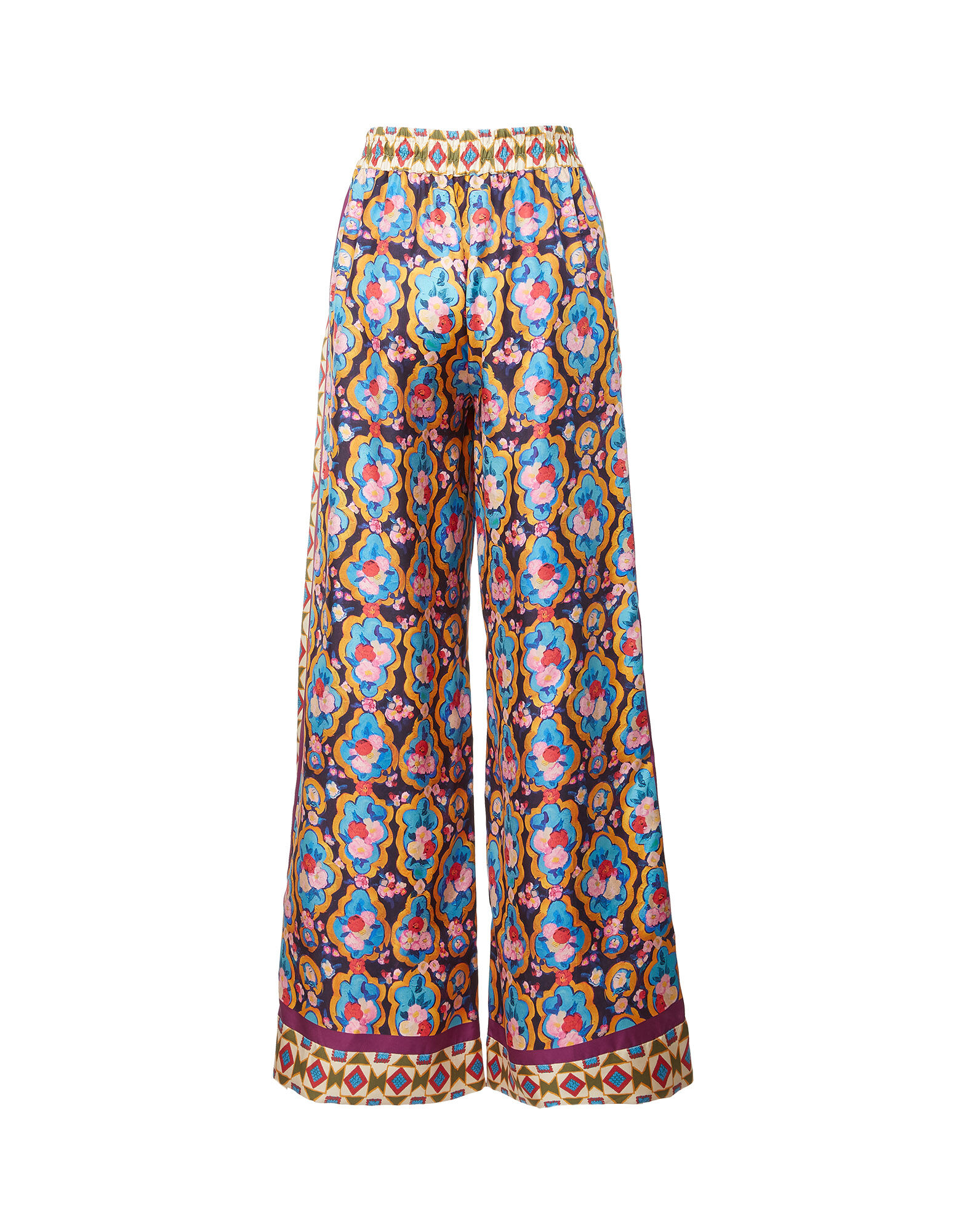 La DoubleJ Palazzo Pants Matisse Plac&eacute;e TRO0026SIL006MAT0002