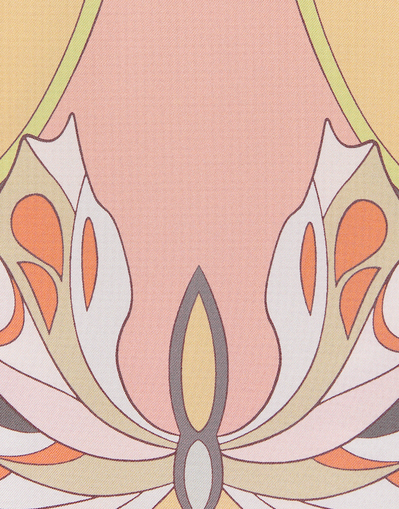 La DoubleJ Reversible Mini Poncho Top Florette Plac&eacute;e Fuchsia SCA0077VIS011FLO08PI03