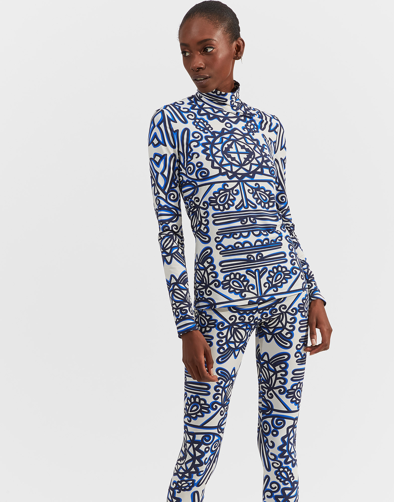 LaDoubleJ Turtleneck LaDoubleJ Turtleneck Parnaveg Blu SHI0030JER005PRN0002