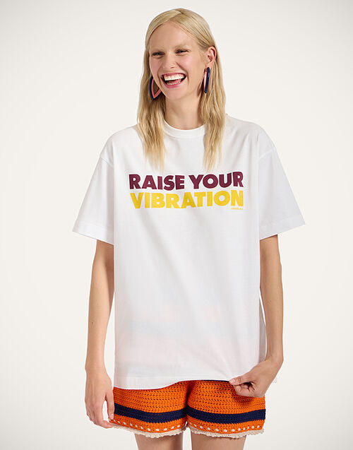 La DoubleJ House T-Shirt Off White TSH0020JER032SOP03WH05