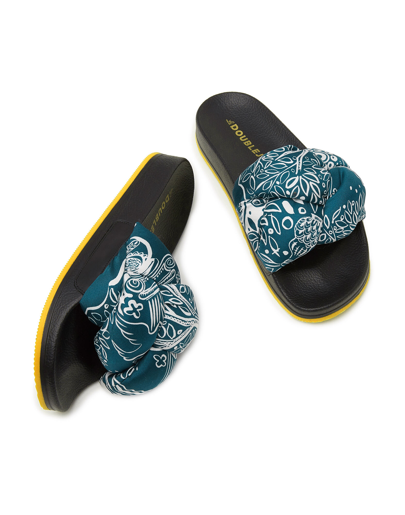 La DoubleJ Treccia Slides Ionic SHO0005FOD001ION0001