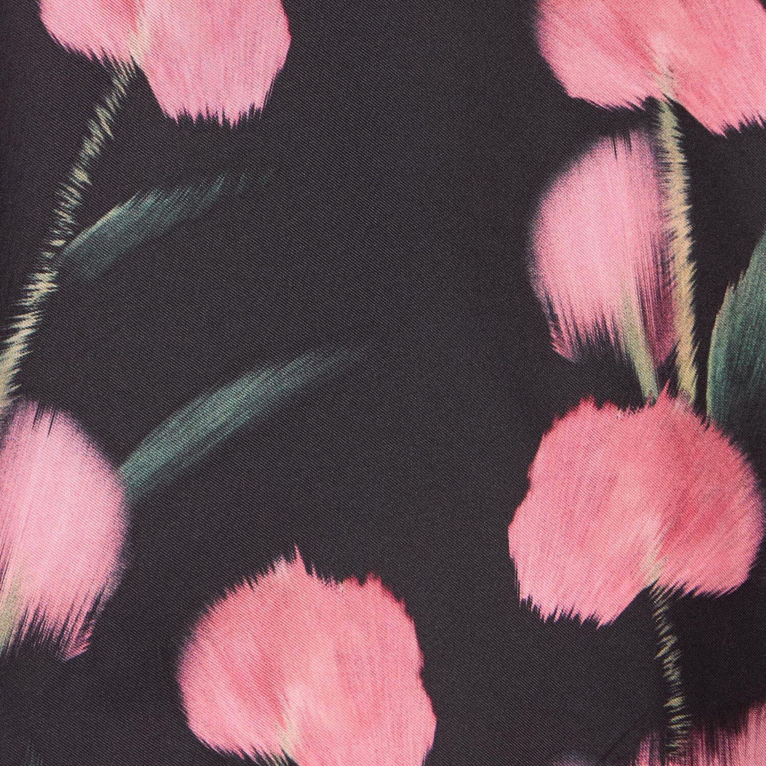 La Doublej Palazzo Pants In Anthurium Black