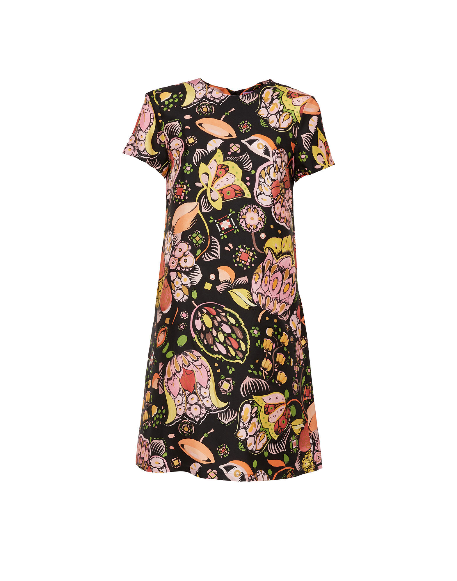 La DoubleJ Mini Swing Dress Eden DRE0159SIL001EDE0001