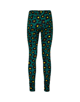 LaDoubleJ Leggings LaDoubleJ Leggings Flower Leopard Verde TRO0013JER005FLL0002