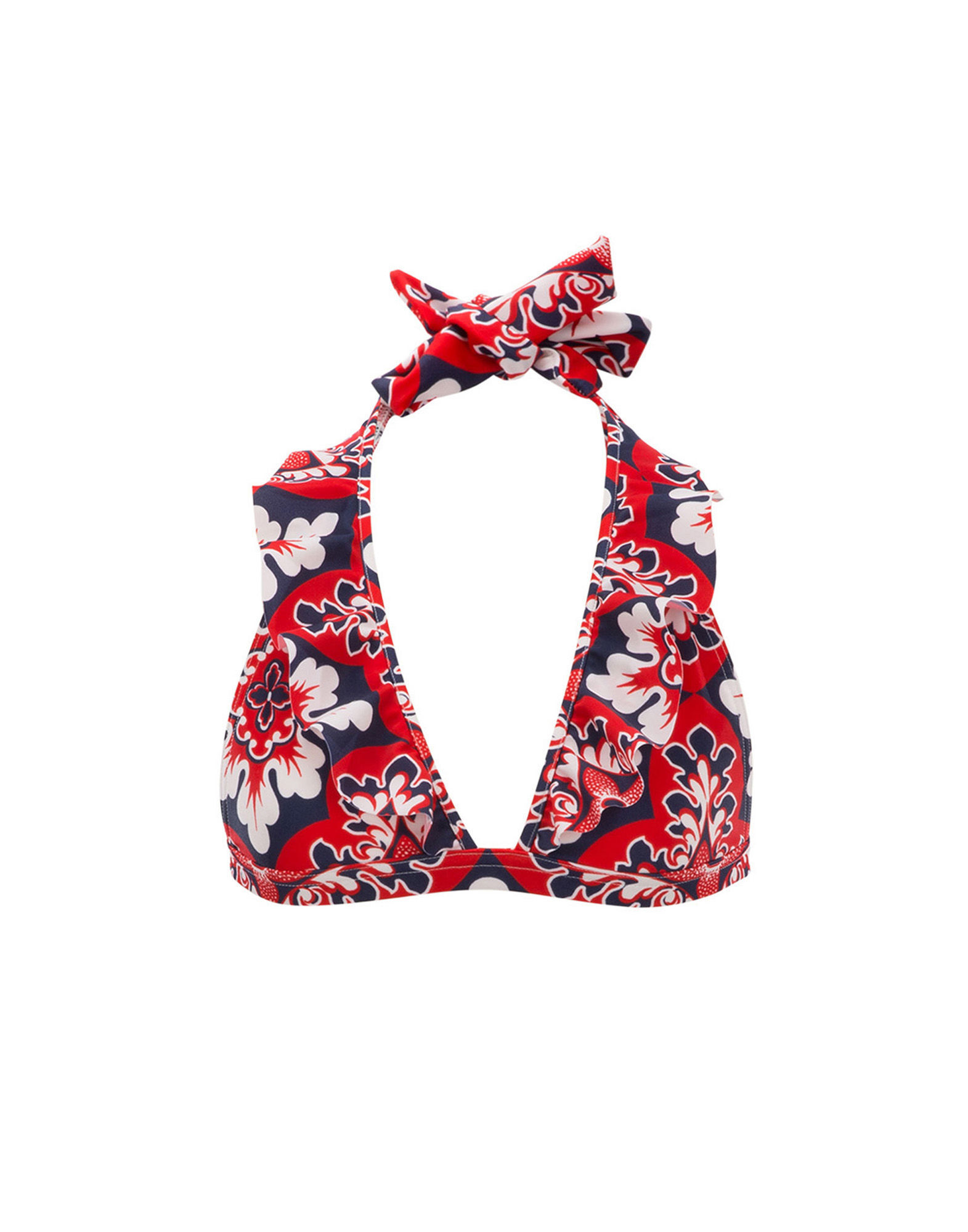 LaDoubleJ Rouches Bikini Top Palazzo Rosso SWI0005LYC001PAL0003