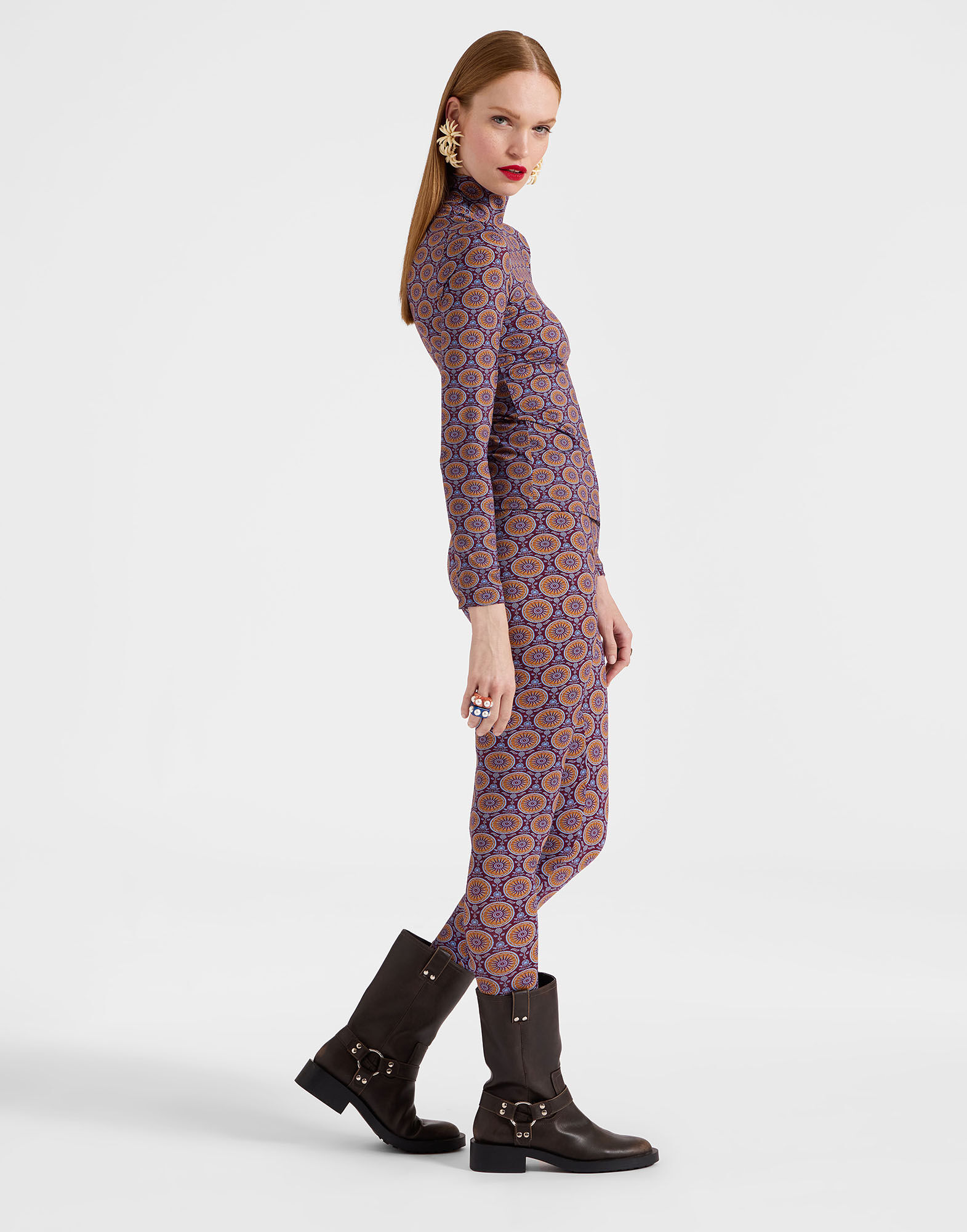 La DoubleJ Leggings Sovereign Mini Purple TRO0013JER005SOV02PU01