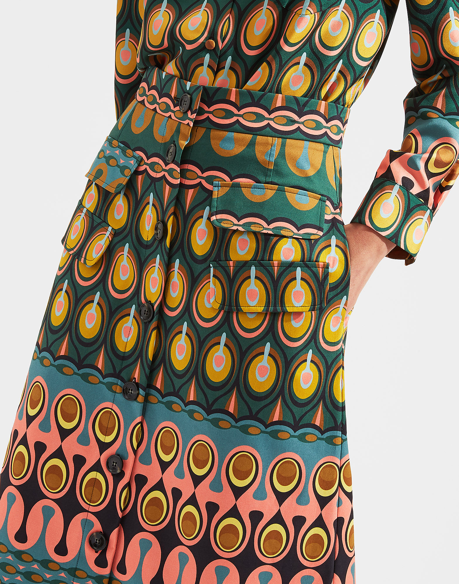 LaDoubleJ Peggy Skirt Rio Verde SKI0040COT006RIO0002